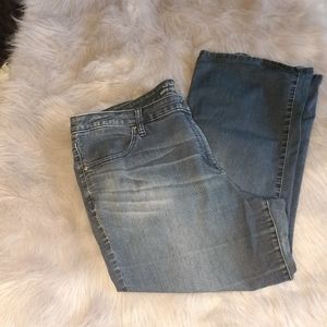 Ava & Viv distress wash jeans